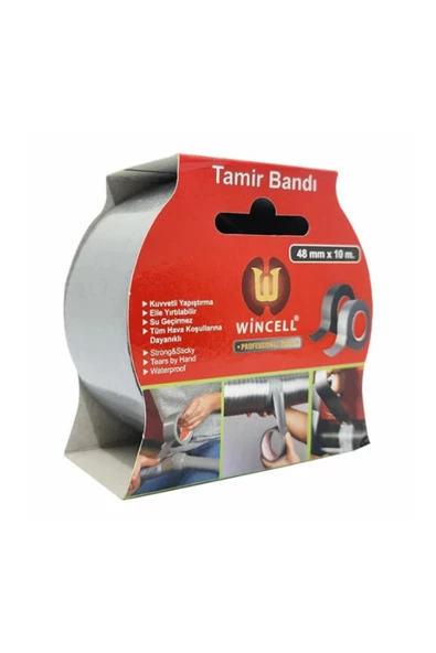 Kampüs Kırtasiyem Suya Dayanıklı Tamir Bandı Çadır Bant 48x10 Mt Yüksek Kalite Bant 1 Adet - Resim 4