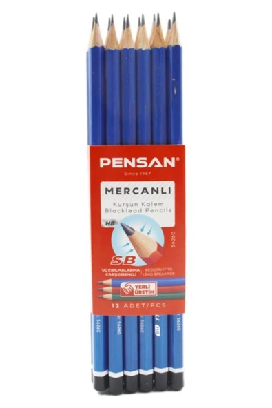 Pensan Hb Mercanlı Kurşun Kalem 144 Adet - Resim 3