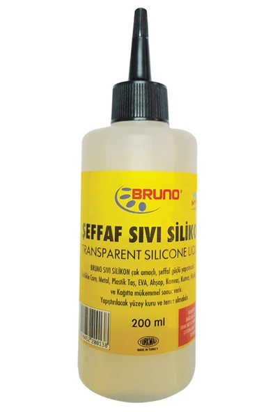 Bruno Şeffaf Sıvı Silikon & Sıvı Çivi - Resim 2