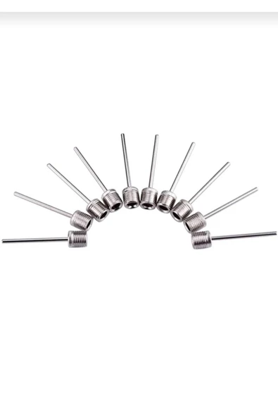 Kampus Kırtasiyem 100'lü Top Şişirme Iğnesi Top Iğnesi Pompa Iğnesi Çelik Uçlu - Resim 2