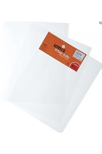 Umur Kırtasiye Şeffaf Hazır Tek Taraf Yapışkanlı 10'lu Kitap Kabı ( Kalın ) ürün görseli 1