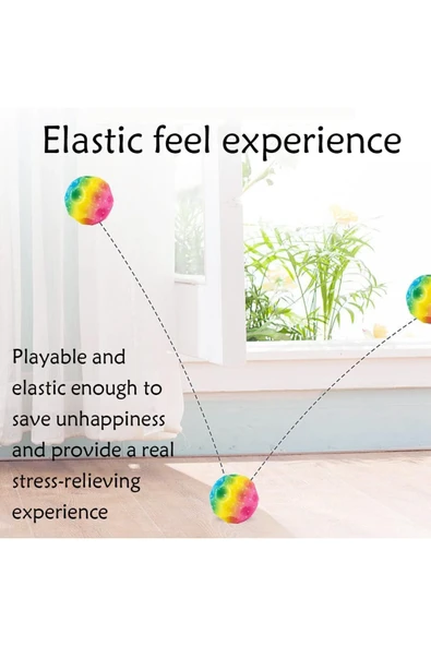 MİLKYADATOYS MİLKY ADA TOYS Bouncing Topu, kauçuktan zıplayan toplar, süper yüksek sıçrama Space Ball, Moon Ball - Resim 5