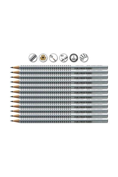 Faber Castell Faber Grıp 2001 Kurşun Kalem 2b 12 Adet ürün görseli 1
