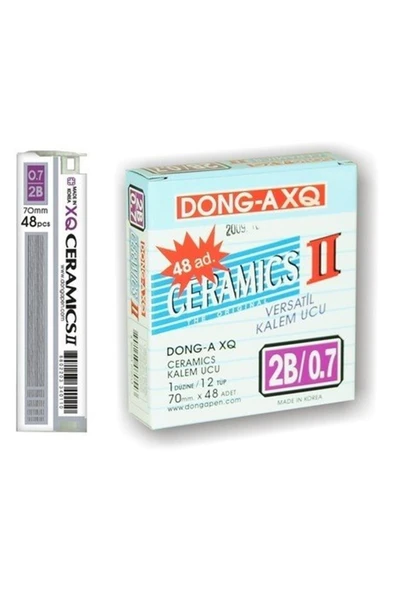 Donga Mygel Ceramics 0,7mm 2b Min Versatil Kalem Uç 12'li Tüp ürün görseli 1
