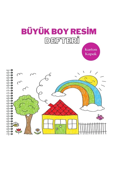 mediart 23x33 Resim Defteri, Büyük Boy Resim Defteri, 15 Yaprak, 23*33 Karton Kapak Resim Defteri ürün görseli 1