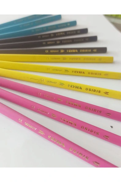 Lyra Germany Osiris 12'lı  Kurşun Kalem Seti Üçgen - Resim 2