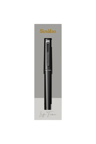 Scrikss Punto Dolma Kalem Gri M Uç Özel Kutu - Resim 5