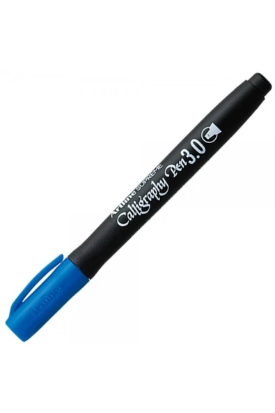 Artdeco lisans kırtasiye Supreme Kaligrafi Kalemi : 3,0 Mm : Mavi ürün görseli