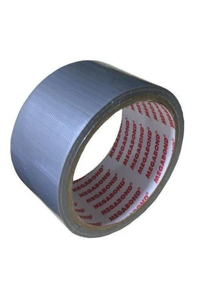 Kampus Kırtasiyem Branda Çadır Tamir Bandı 48 Mm 10 Mt Gri Metalik - Resim 2