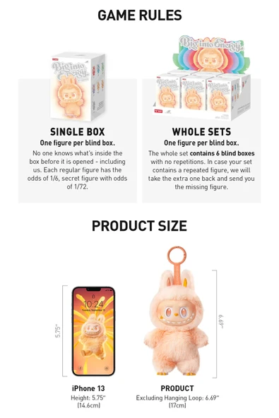 Kampus Kırtasiyem Labubu karma Kapalı Paket - Resim 5