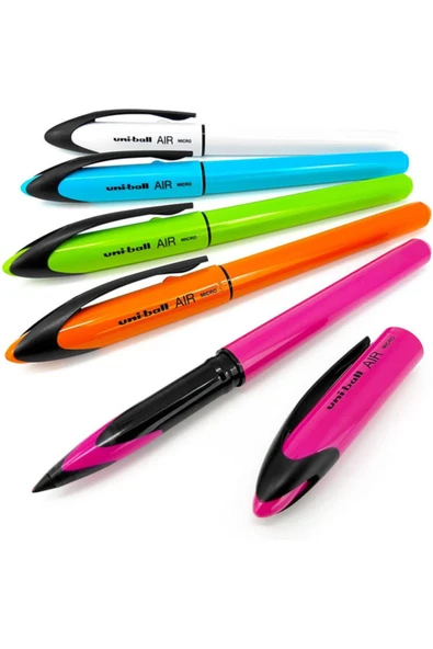 UNİ-BALL ball Air 0.5 Roller Kalem 5 Renk (mavi Mürekkep) ürün görseli 1