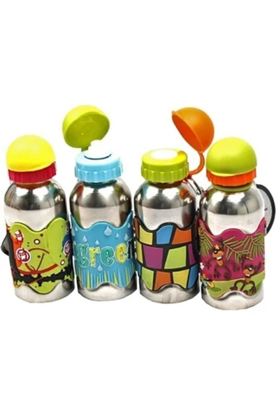 LET'S HAVE FUN Paslanmaz Çelik Matara 230 Ml Suluk ürün görseli 1