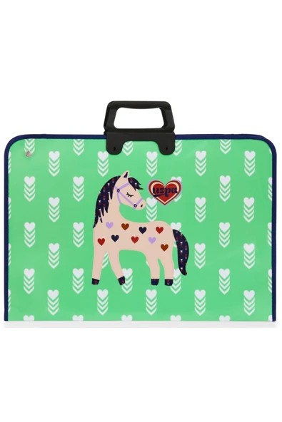 Polo Lisanslı Proje Çizim Ve Resim Çantası Karma desenler - Resim 2