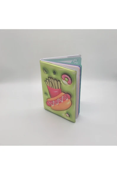 Monetaco 3D Kabartmalı Renkli Puffy Anı Hatıra Günlük Defter Çizgili A5 80 Yapraklı - Resim 2