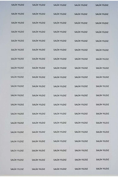 Kampus Kırtasiyem İsimli Okul Etiketi - Resim 2