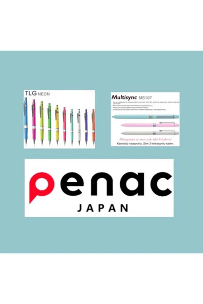 Penac japan TLG-107 0.7 Versatil Kalem - Uçlu Kalem - Pastel Sarı - Resim 3
