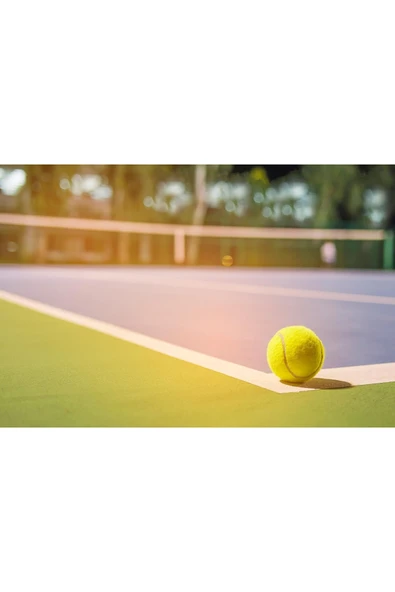 Hsport 3'lü Paket Yüksek Sekmeli Dayanıklı Antreman Yarı Profesyonel Tenis Topu - Resim 3