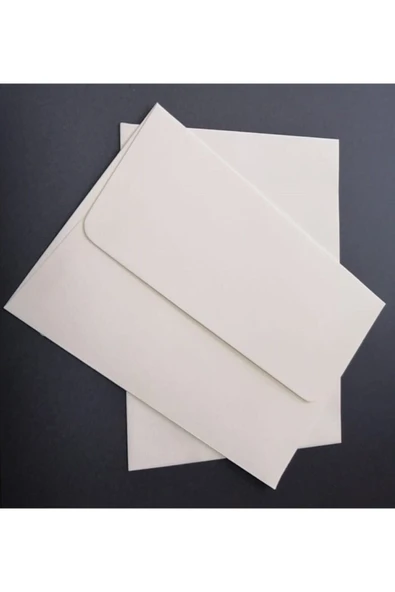 Yener 130x180 Saten Krem 160gr Davetiye Zarfı 50adet ürün görseli 1