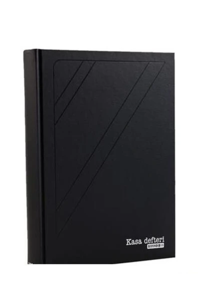 Gürpaş Kasa Defteri 17x24 Cm 160 Yaprak Siyah ürün görseli 1