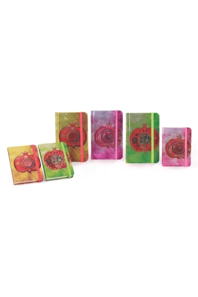 KESKİN COLOR Keskin Bloknot 9x14 Lastikli 88 Yp.çiz.80 Gr. Krem Kağıt Metalize Ofset Baskı Kapak. ürün görseli 1