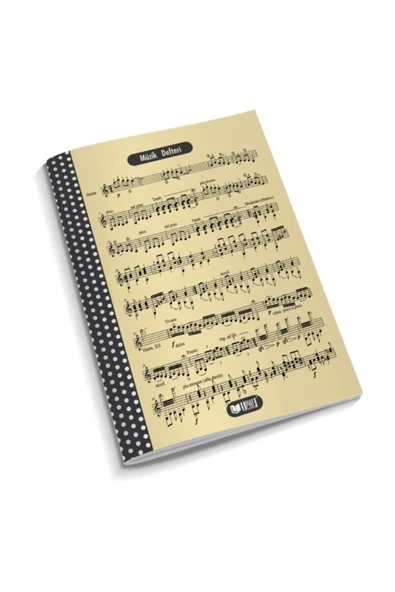 UMUT DEFTER A4 20 Yp Büyük Boy Müzik Defteri Karton Kapak ürün görseli 1