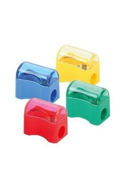 Kampus Kırtasiyem Kapaklı Plastik Kalemtıraş 24lü Kutu (262) ürün görseli 1