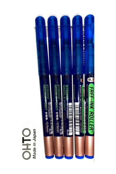 Ohto Cfr-157csn 0.7 Mm Mavi Free Ink Roller Kalem 1 Adettir ürün görseli
