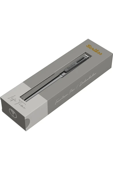 Scrikss WizDesign PUNTO DOLMAKALEM SİYAH, ÖZEL KUTU (MAVİ - MOR - YEŞİL KARTUŞ) - Resim 3