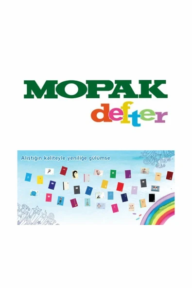 Mopak 40 Yp.a5 Kareli Lise Defteri ürün görseli 1