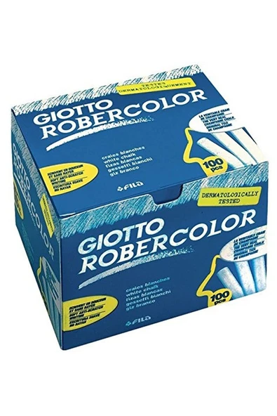 Giotto Robercolor Beyaz Tozsuz Tebeşir 100 Adet ürün görseli 1