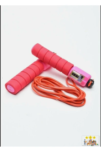 CEVALİOA Sayaçlı Atlama Ipi Saplı Antrenman Aleti Ip Egzersiz Evde Spor İpi Mavi Sayaçlı Atlama Ipi - Resim 3