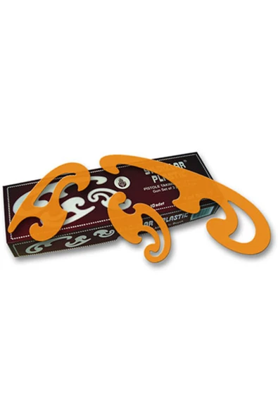 Yıldızlar Cetvel Yıldızlar Pistole Takım 3 Lü Büyük Kod.015 - Resim 2