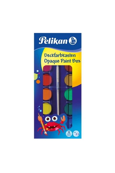 Pelikan Germany Sulu Boya P-12 12 Renk F 355 ürün görseli 1