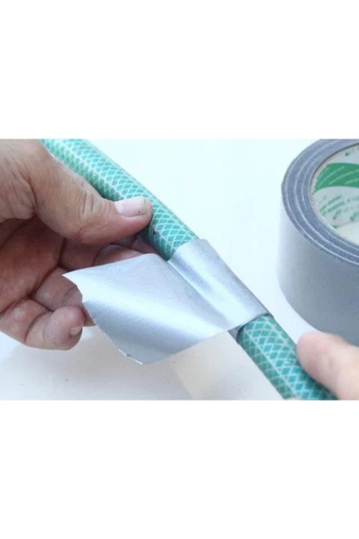 Kampüs Kırtasiyem Tamir Bandı 48 Mm X 10 Metre Çok Amaçlı Gri Duct Tape Takviye Bant - Resim 3