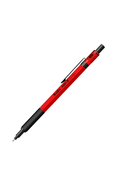 Scrikss Matri-x 0.7mm Kırmızı Versatik Mekanik Kalem ürün görseli 1