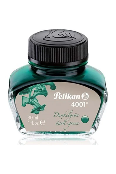 Pelikan Germany 4001 Dolmakalem Mürekkebi Dark Green ürün görseli 1