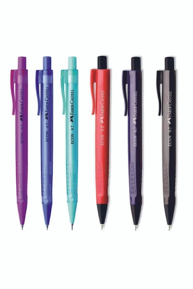 Faber Castell Econ Versatil 07 Uçlu Kalem Seti 6 Adet Karışık Renklerde ürün görseli 1