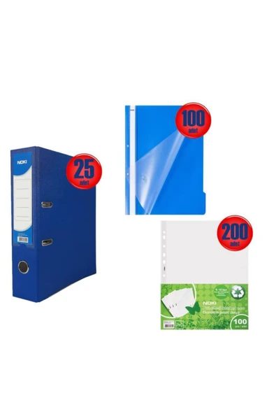 Noki Ofis Ofis Klasör Dosyalama Seti Ofisin-325 ürün görseli 1