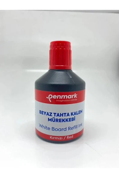 Penmark Turkey Beyaz Tahta Kalem Mürekkebi Seti Siyah & Yeşil & Kırmızı 100cc ürün görseli 1