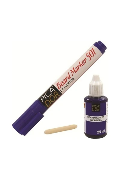 Picador Beyaz Tahta Kalemi (set 501) Renk - Mavi ürün görseli 1