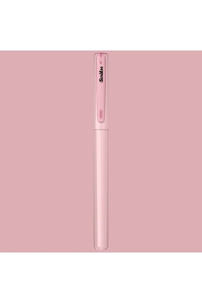 Scrikss Primeo Prestij Dolma Kalem Artist Seri M Uç Pink Pembe Renk 89887 - Resim 3