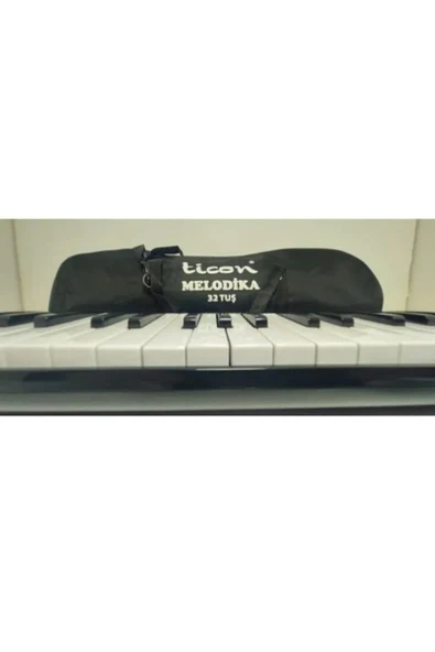 Ticon Temat 32 K Melodika Yumuşak Çantalı Siyah - Resim 5