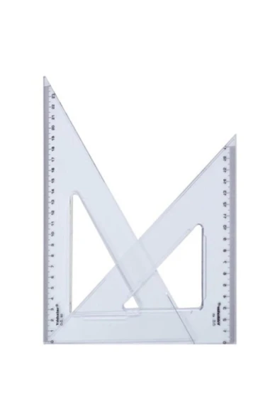 Yıldızlar Cetvel 45 60 Derece Gönye Seti 30 Cm Kod:136 ürün görseli 1