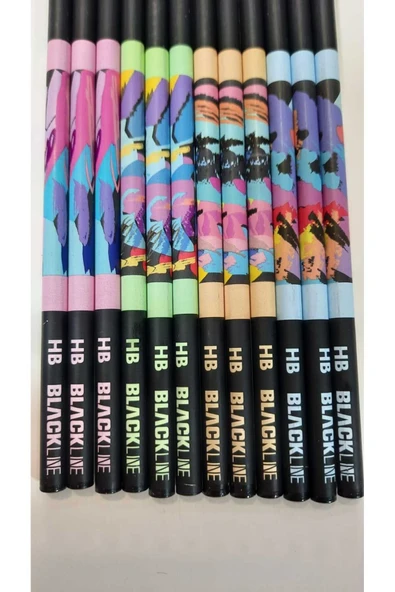 Adel PASTEL KURŞUN KALEM HB 12 Lİ - Resim 4