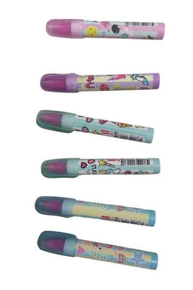 Mikro Şahin Kırtasiye 6 adet roket silgi (yumurtlayan silgi) - Resim 2