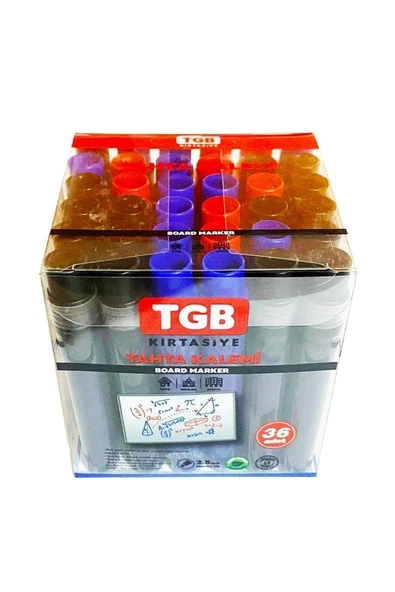 Kampüs Kırtasiyem Tahta Kelemi Tüpü , Kartuşu Tgb 36'lı Karışık Renk ürün görseli 1