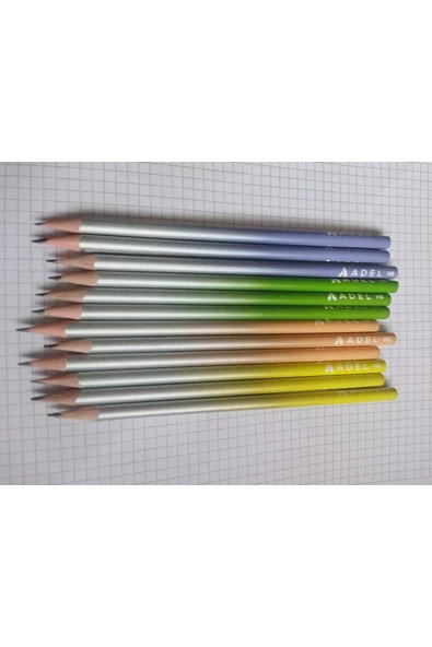 Adel Mash Kurşun Kalem HB 12 Adet - Resim 2
