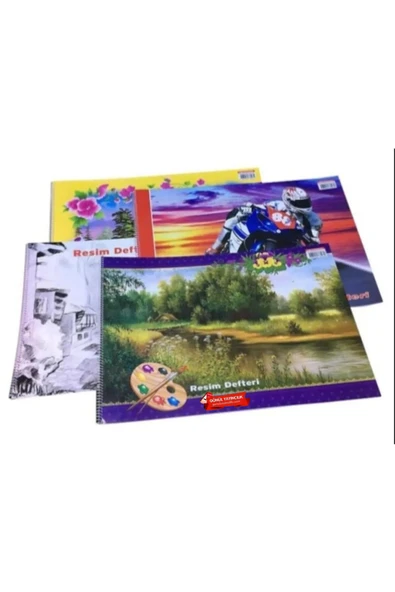 GÖNÜL YAYINCILIK 25x35 Resim Defteri (1 Adet) ürün görseli 1