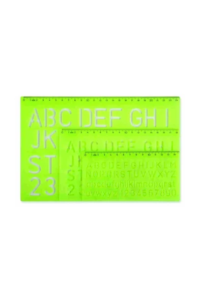 HATAS Büyük Harf Yazı Seti 10- 20 -30 mm Takım ürün görseli 1