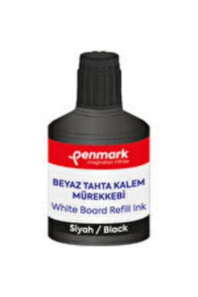 Penmark Turkey Hs-107 Tahta Kalemi Mürekkebi 100 Ml Siyah Renk ( 3 Adet ) ürün görseli 1